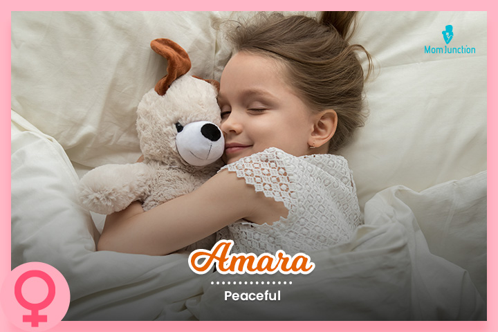 Amara means peaceful