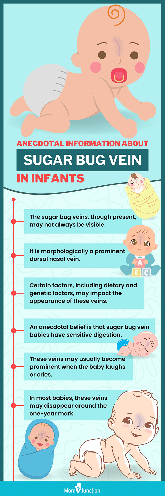 anecdotal information about sugar bug vein in infants [infographic]