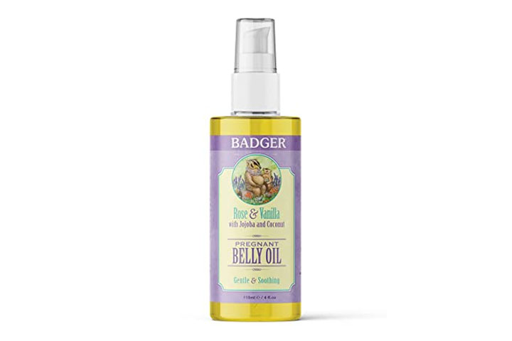 Badger Organic Belly Oil
