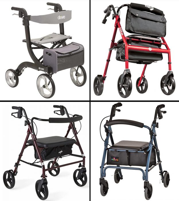11 Best Rollator Walkers To Maintain Balance In 2022
