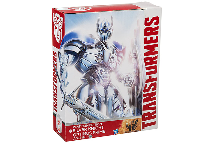 Hasbro Transformers Platinum Edition Silver Knight Optimus Prime