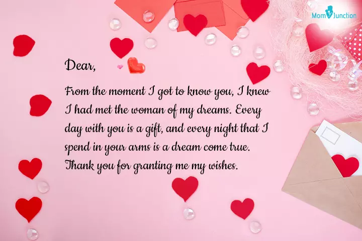 Love letters to girlfriend_Dreams
