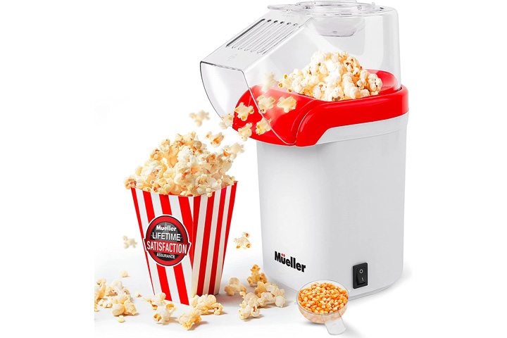 Global Gourmet Popcorn Maker 1200W Fat Free and Healthy Gourmet Popcorn Machine Best Air Popcorn Popper 