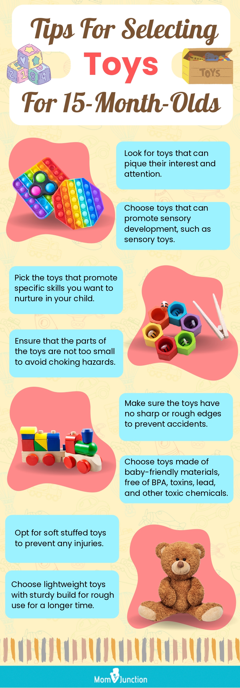 Tips For Selecting Toys For 15 Month Olds (infographic)