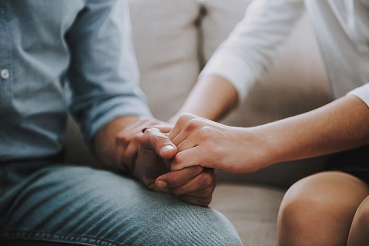 When you hold my hand