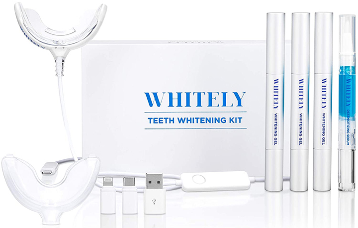 Whitely All-In-One At-Home Teeth Whitening Kit