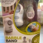 Summer Infant Babble Band Wearable Audio Monitor-Monitoring baby by hand band-By ncc
