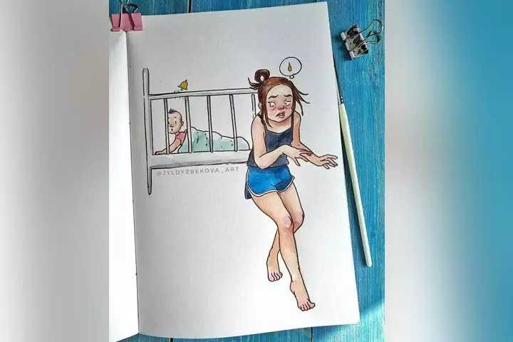 உலகம் முழுவதும் உள்ள அம்மாக்கள் செய்யும் பதுங்கல் முறைகள்