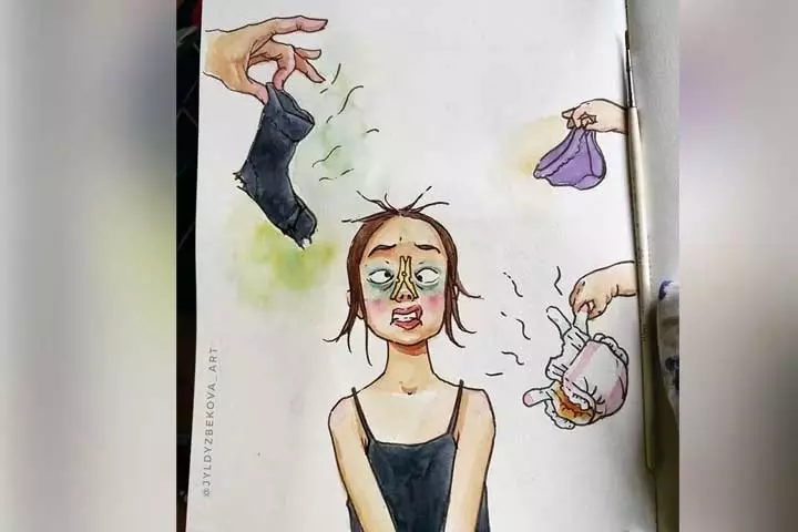 தாய்மை அதன் சொந்த வாசனை திரவியங்களுடன் வருகிறது