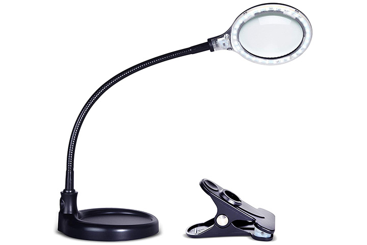 Brightech LightView Pro Flex 2-In-1 Magnifying Glass With LED Light