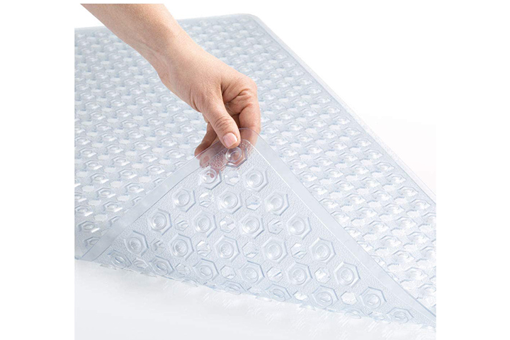 High Quality Large Strong Suction Anti Non Slip Bath Shower Mat 2 Style 6 Colour 