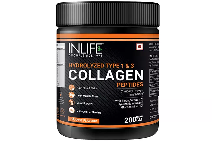 Inlife Hydrolyzed Collagen Peptides Powder