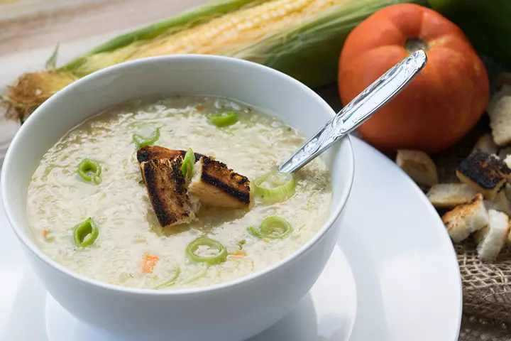 Oatmeal soup for kids