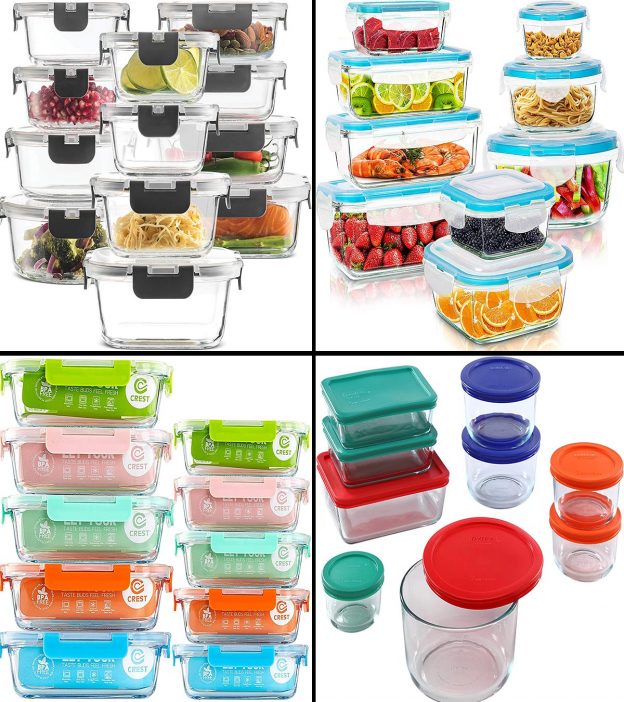 13 Best Glass Food Storage Containers for Fridge or Kitchen Space in 2022