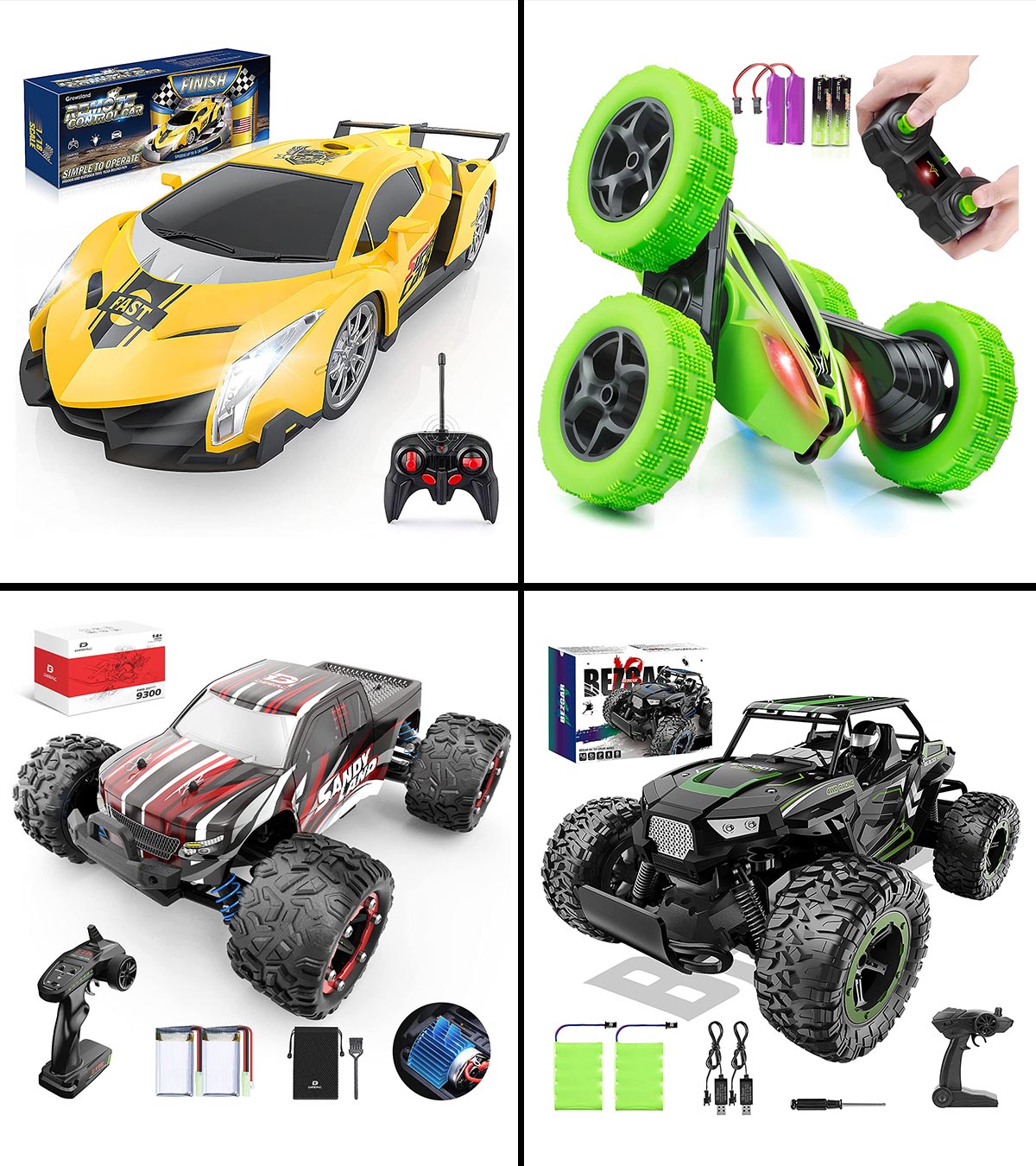 Toys For Boys Remote Control Off Road 3 4 5 6 7 8 9 Year Old RC car Xmas Gift GD 