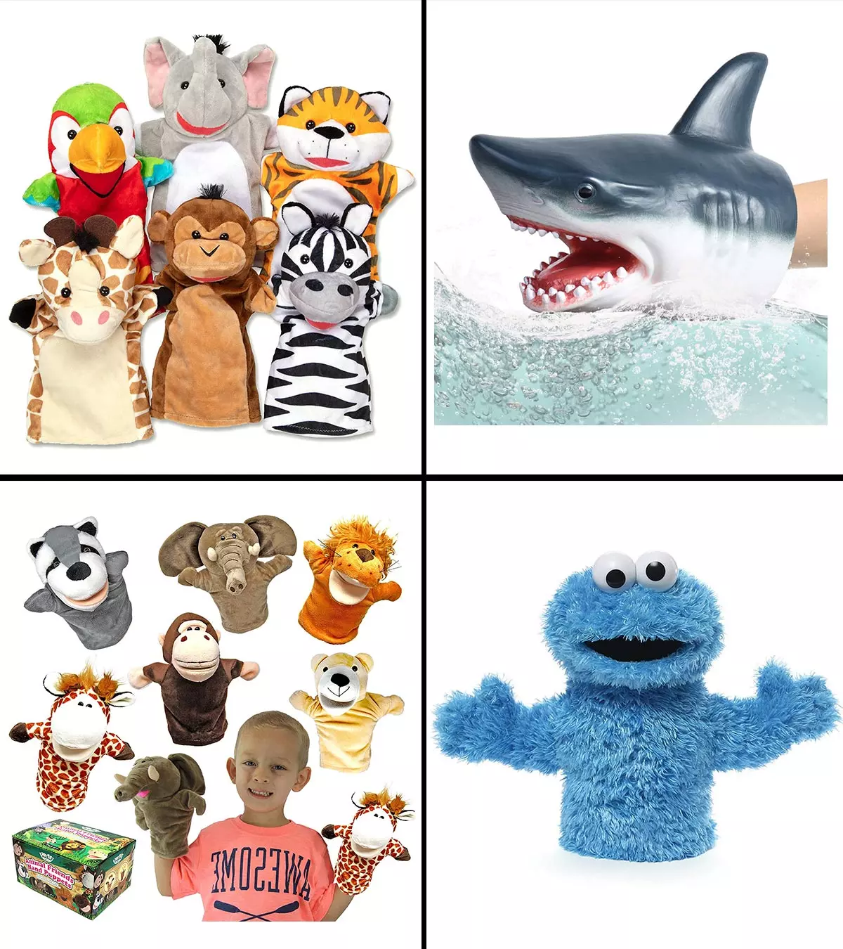 Add some diversity to your child's toy collection by getting a hand puppet.