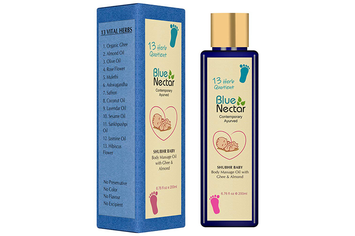 Blue Nectar Shubhr Baby Body Massage Oil