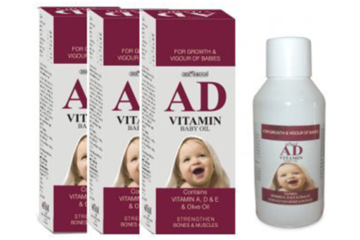 Zee Drugs AD Vitamin Baby Oil