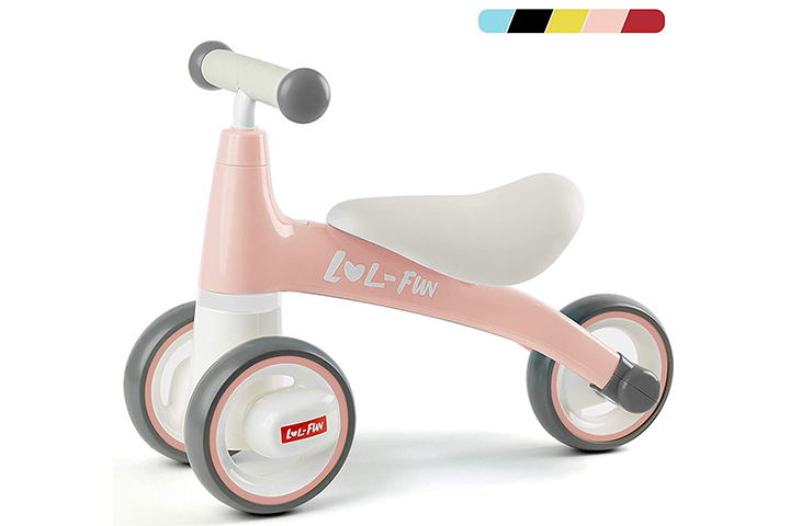 Lol-Fun Baby Balance Bike - Pink