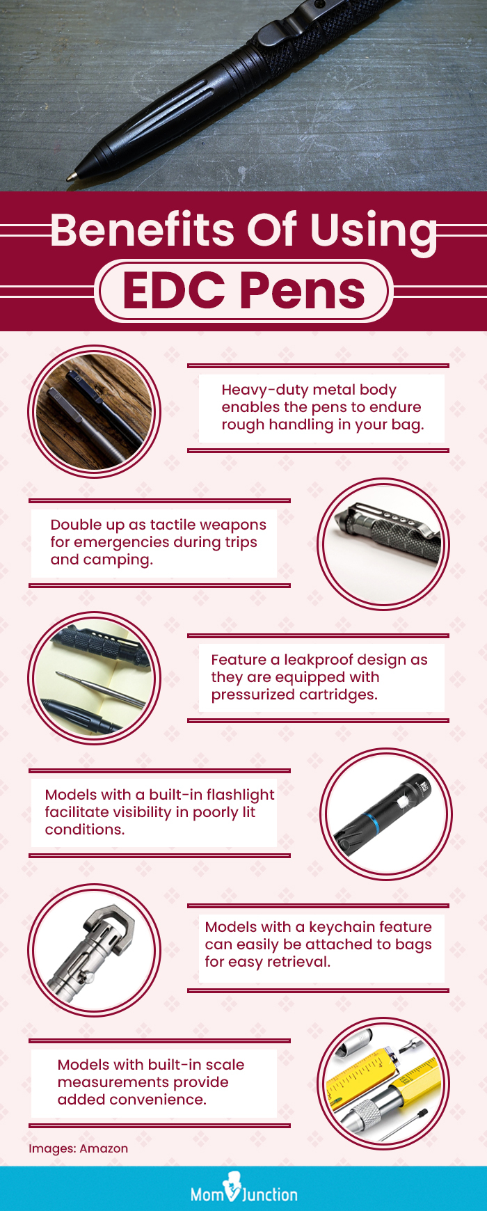 Benefits Of Using EDC Pens (infographic)