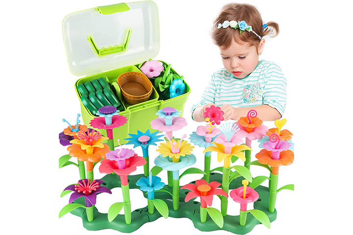 Cenove Flower Building Toy Set