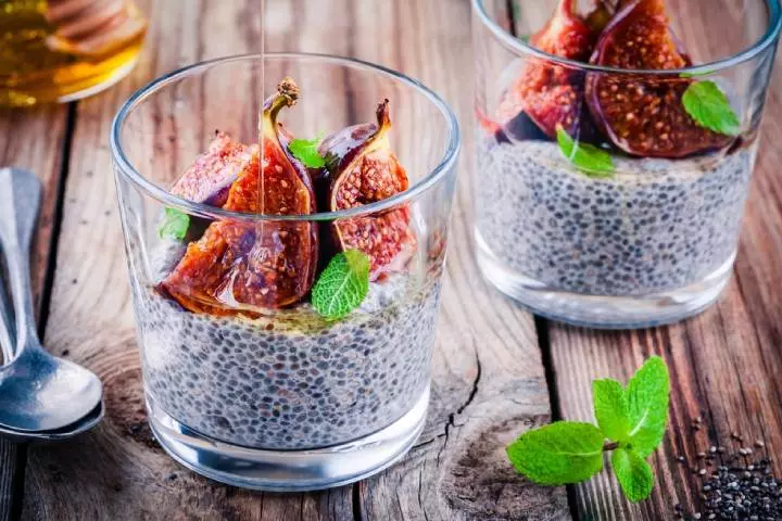 Fig chia pudding