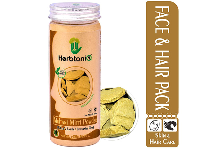 HerbtoniQ Natural Multani Mitti Powder