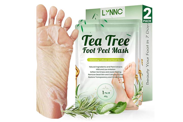 Lynnc Tea Tree Foot Peel Mask
