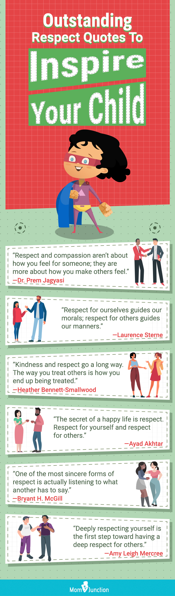 outstanding respect quotes to inspire your child (infographic)