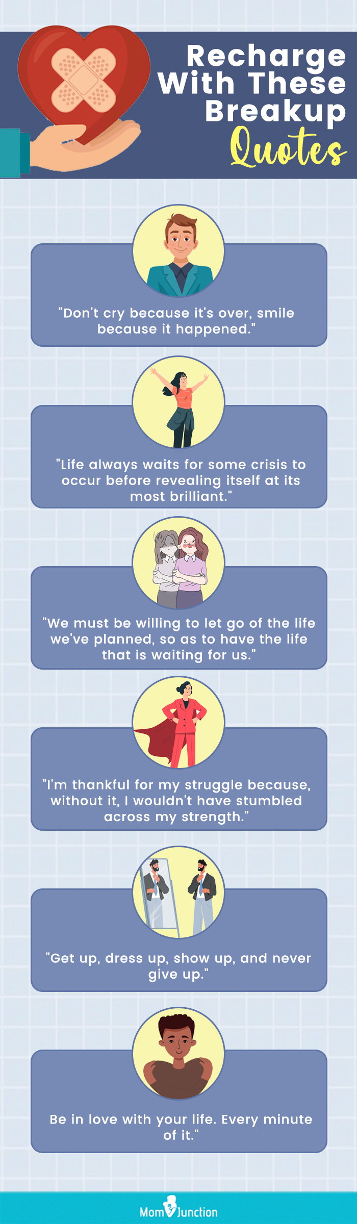 recharge with these breakup quotes (infographic)