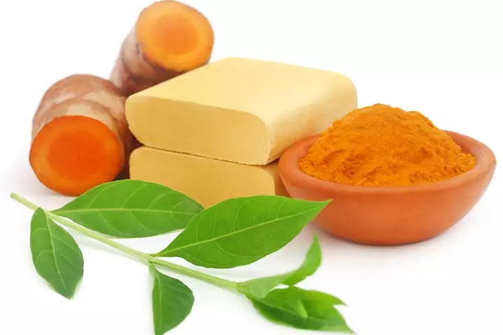 Turmeric and sandalwood