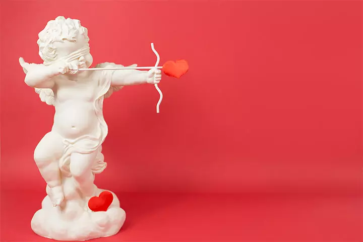 Cupid as the symbol of love