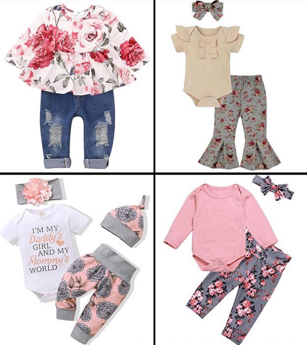 Spring Baby outfit baby girl spring outfit spring floral print baby outfit spring baby pants outfit