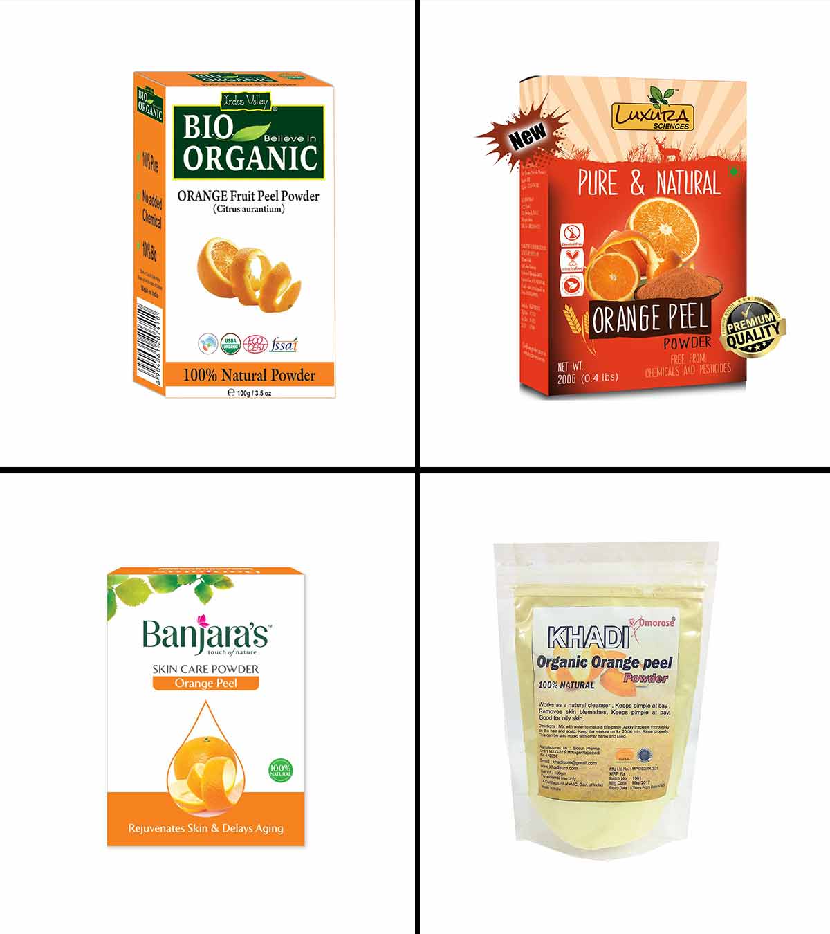 11 Best Orange Peel Powders In India In 2023