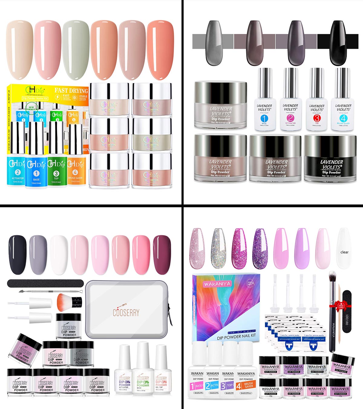 15 Best Dip Powder Nail Kits For Glossy Manicured Nails In 2023