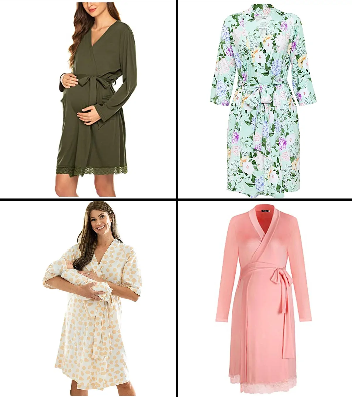 Stay cozy and stylish during and after pregnancy with these robes.