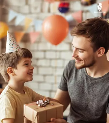 A couple playing with their nephew