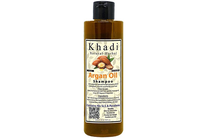 Khadi Natural Herbal Moroccan Argan Hair Shampoo
