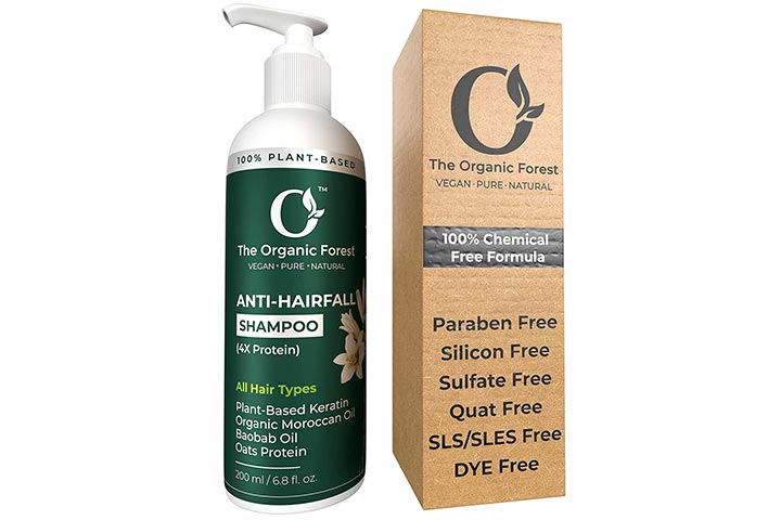 The Organic Forest Anti-Hair fall shampoo
