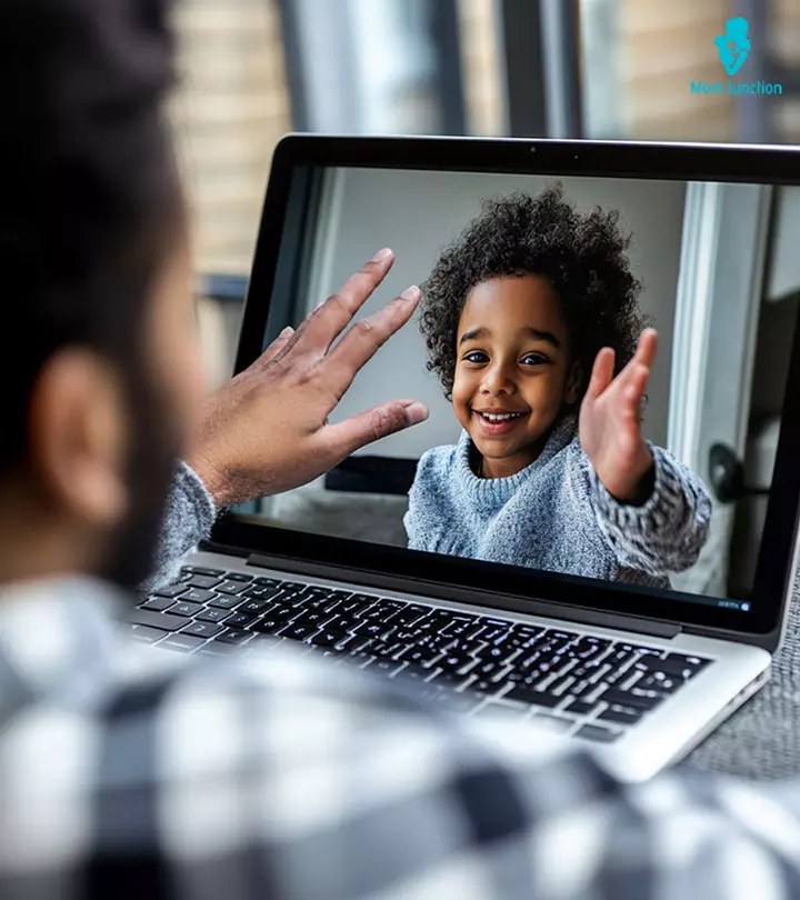 A-kid-talking-with-his-father-on-a-video-call