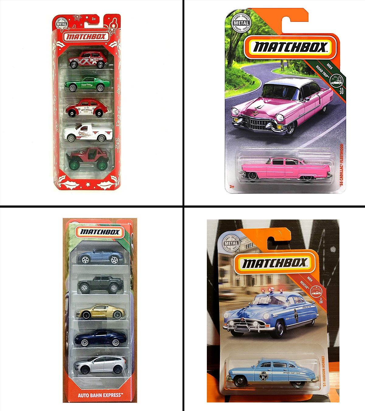 MATCHBOX 5 PACKS 9 PACKS & PLAYSETS CHOOSE FROM LIST 1:64 DIE CAST COLLECTABLE