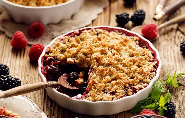Blackberry Baked Oatmeal (above 12 months)