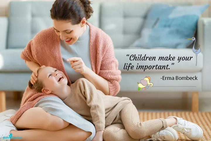 Children make your life important, quote about kids growing up