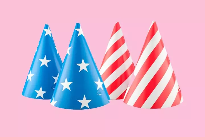 Easy Peasy American Party Hats