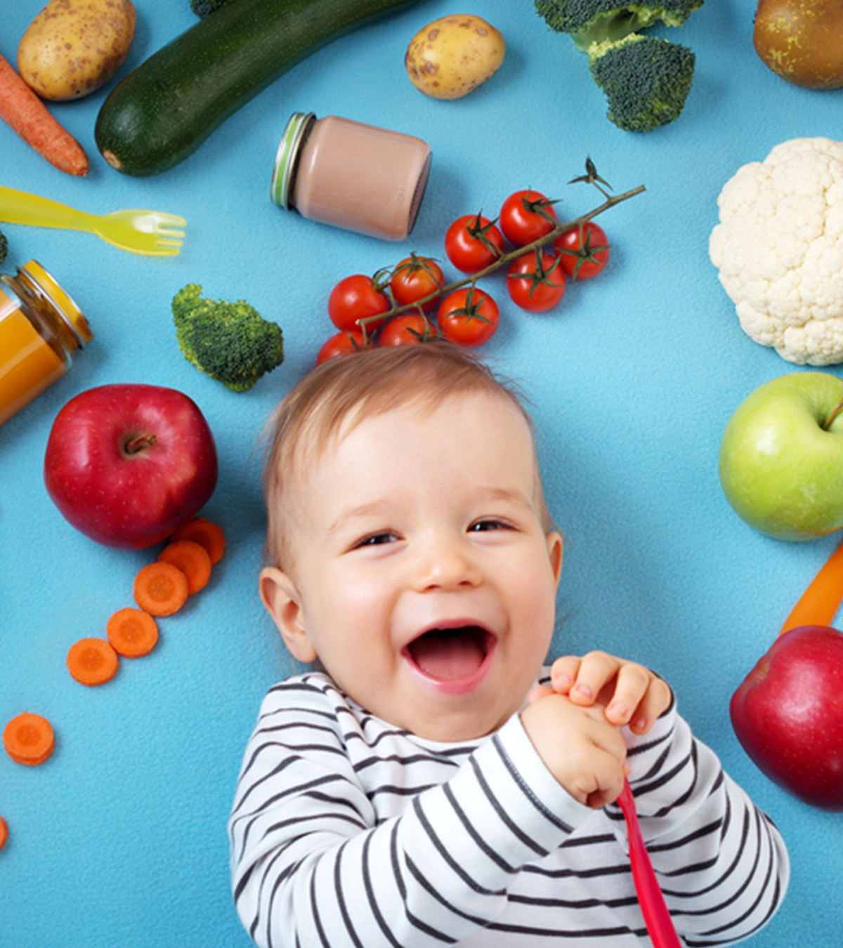 Healthy Food For Babies And Toddlers: The Five Food Groups