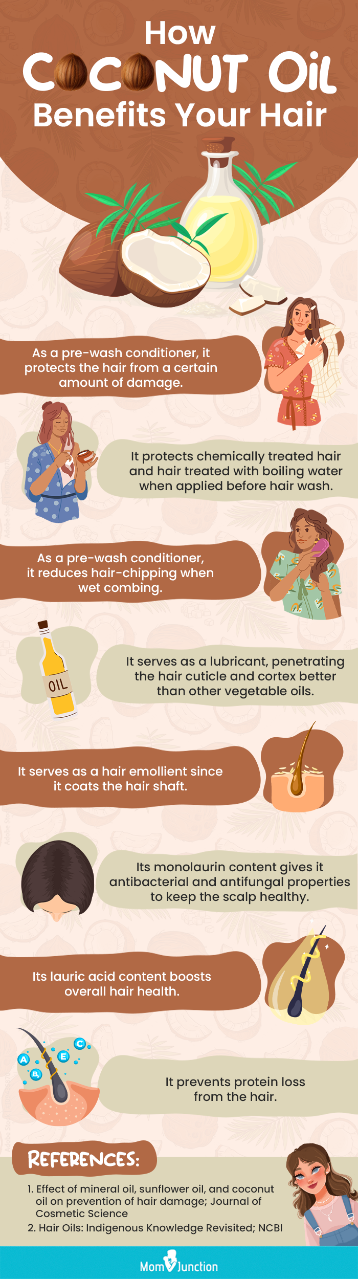 How Coconut Oil Benefits Your Hair