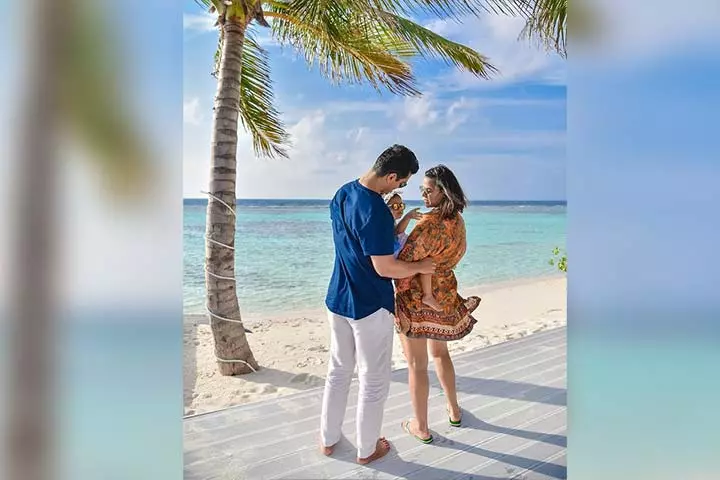 In August 2018, the couple announced their first pregnancy