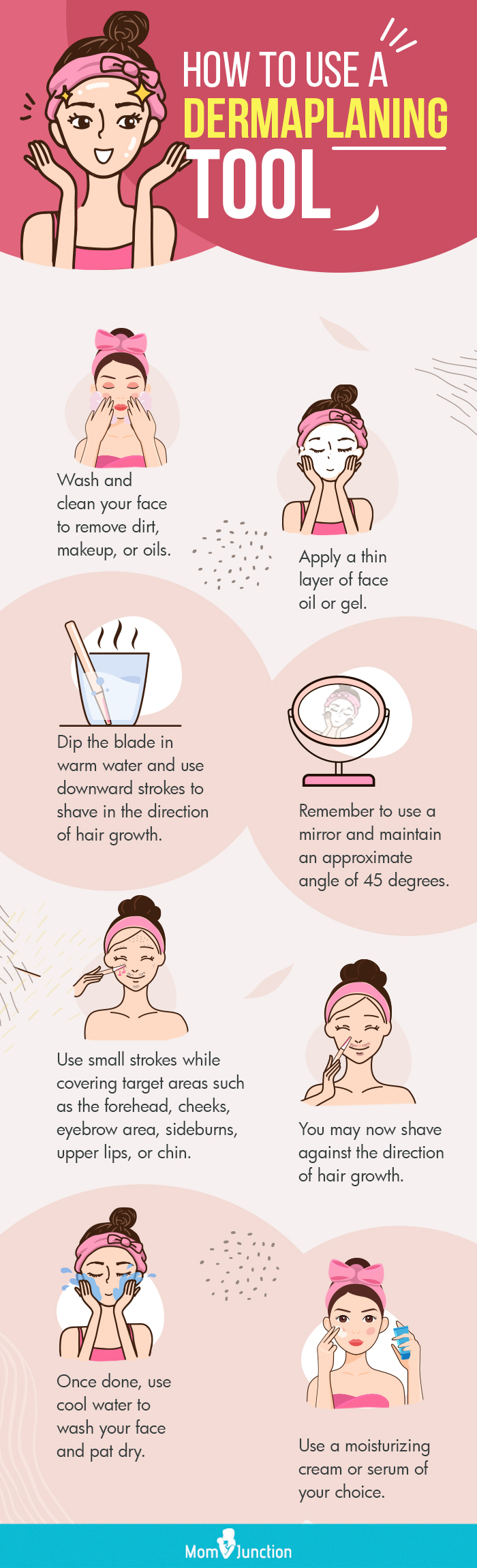 Infographic: How To Do Dermaplaning At Home