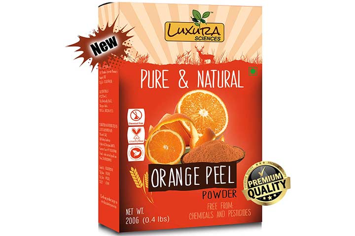 Luxura Sciences Pure Vitamin C Orange Peel Powder
