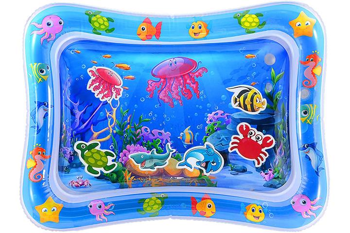 ocean tummy time mat